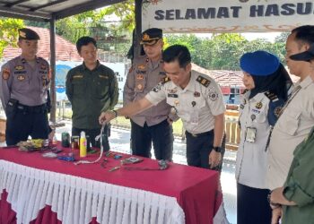 Hasil razia gabungan yang dilaksanakan oleh Rutan Kelas IIB Tamiang Layang bersama APH, Jumat (8/5/2026).