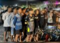 Remaja dan kendaraan yang terlibat balap liar diamankan jajaran Satlantas Polresta Palangka Raya.