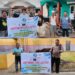 Penyerahan hewan kurban oleh manajemen PT KSL untuk masyarakat, Selasa (26/5/2026).