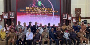 Ketua DPRD Kalteng Arton S Dohong, beserta jajaran Komisi II dalam melaksanakan kunjungan kerja ke Kotawaringin Timur, Selasa (19/5/2026). (Ist).