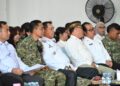 Bupati Bartim M. Yamin, beserta unsur Forkopimda dalam gelaran peresmian KDMP, Sabtu (16/5/2026).
