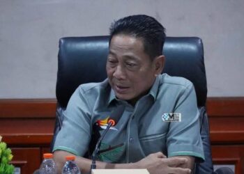 Bupati Murung Raya, Heriyus, memimpin Rakor Persoalan BBM, Sabtu (9/5/2026). (Foto: Diskominfo Murung Raya)