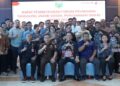 Bupati Barito Timur, M. Yamin dan Forkopimda, berpose bersama usai kegiatan, Kamis (30/4/2026).