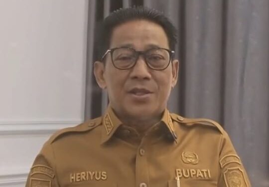 Bupati Murung Raya, Heriyus.