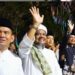 Anggota DPRD Barito Utara, Hasrat, menghadiri pelepasan jemaah haji, Sabtu (2/5/2026).