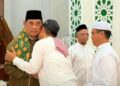 Bupati Barito Utara, Shalahuddin, ibadah Shalat Jumat berjamaah di Masjid Raya Shiratal Mustaqim, Jumat (1/5/2026).