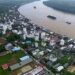 Kecamatan Dusun Hilir, Wilayah Mengkatip, tampak dari atas. (Ist)