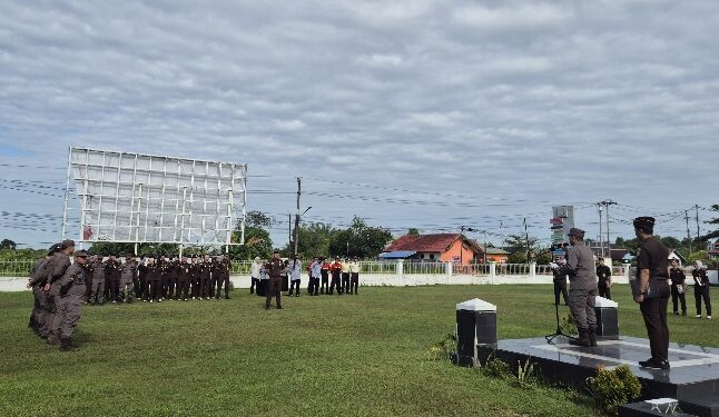 Pelaksanaan upacara memperingati Hut ke -75 Persaja yang dilaksanakan jajaran Kejaksaan Negeri Barito Timur, Rabu (6/5/2026).