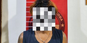 NF alias IF (44) yang telah diamankan jajaran Satresnarkoba Polres Pulang Pisau.