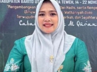 Wakil Ketua I DPRD Kabupaten Murung Raya, Dina Maulidah.