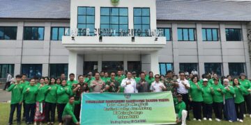 Bupati Bartim M. Yamin, beserta unsur Forkopimda melepas peserta FBIM 2026, Rabu (13/5/2026).