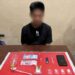C (43) dan barang bukti yang diamankan jajaran Satresnarkoba Polresta Palangka Raya.