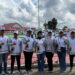 Waket I DPRD Murung Raya, Dina Maulidah, berpose dengan peserta usai pelepasan, Rabu (13/5/2026).