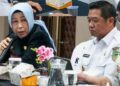 Ketua DPRD Barito Utara, Hj. Merry Rukaini, mengikuti rapat bersama KPK, Rabu (13/5/2026).