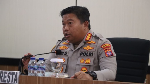 Kapolresta Palangka Raya, Kombes Pol Dedy Supriadi, dalam Kuliah Kerja Profesi (KKP) Peserta Didik (Serdik) Sespimmen Dikreg ke-66, Senin (18/5/2026).
