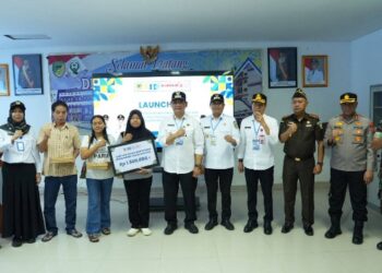 Bupati Barito Utara, H Shalahuddin resmi meluncurkan dua layanan baru bagi pendamping pasien di RSUD Muara Teweh, Rabu (20/5/2026).