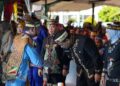 Bupati Barito Utara H. Shalahuddin, menghadiri peringatan Hut ke-69 Kalimantan Tengah di Palangka Raya, Sabtu (23/5/2026).