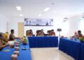 Bupati Barito Utara, H. Shalahuddin, memimpin rakor bersama jajaran RSUD Muara Teweh, Selasa (26/5/2026).
