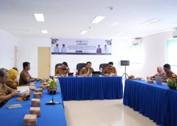 Bupati Barito Utara, H. Shalahuddin, memimpin rakor bersama jajaran RSUD Muara Teweh, Selasa (26/5/2026).