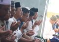 Kapolres Bartim AKBP Eddy Santoso, saat Salat Iduladha 1447 Hijriah di Masjid Al Harist, Rabu (27/5/2026).