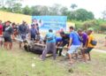 Penyembelihan hewan kurban yang dilaksanakan di lingkungan Polres Bartim, Rabu (27/5/2026).