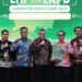 Ketua DPRD Barito Timur, Nursulitio (tiga dari kanan) menghadiri penerimaan Opini WTP LHP BPK RI Perwakilan Provinsi Kalimantan Tengah, di Palangka Raya, Jumat (28/5/2026).