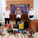 Kapolres Lamandau AKBP Joko Handono, memimpin press release, Sabtu (30/5/2026). (Ist)