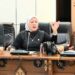 Wakil Ketua II DPRD Barito Utara, Henny Rosgiaty Rusli (tengah), yang menegaskan agar pembangunan Jembatan Lahei bisa diakses dua kecamatan dalam RDPU yang dilaksanakan, Senin (18/5/2026).