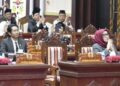 Pelaksanaan rapat paripurna II masa persidangan III tahun 2026 DPRD Kalteng. (Ist)