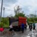 Perbaikan jalan yang dilakukan swadaya oleh warga. (Ist)