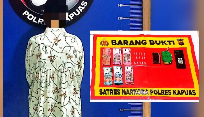 IRT TS (36) dan barang bukti.