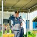 Kapolres Barito Timur AKBP Eddy Santoso, memimpin Upacara Hari Lahir Pancasila di Halaman Kantor Bupati Bartim, Senin (1/6/2026).