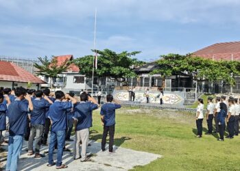 Pelaksanaan Upacara Hari Lahir Pancasila 2026, Sabtu (1/6/2026).