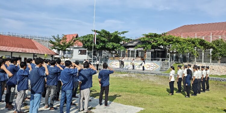 Pelaksanaan Upacara Hari Lahir Pancasila 2026, Sabtu (1/6/2026).