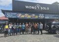 Jajaran PT SIS dan PWI Barito Timur, berpose usai silahturahmi dan makan siang bersama, Kamis (4/6/2026).