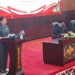 Juru bicara Fraksi PDI Perjuangan, Kabik Amaz Jashika, menyampaikan ketika menyampaikan pandangannya terhadap Raperda Pertanggungjawaban APBD TA 2025, Jumat (5/6/2026).