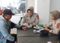 Pelaksanaan cek kesehatan masyarakat yang dilaksanakan tim dokes Polres Barito Timur, Senin (8/6/2026).