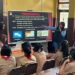 Personel Satresnarkoba Polresta Palangka Raya memberikan edukasi kepada siswa SMAN 1, Senin (8/6/2026).