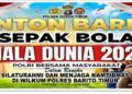 Nobar Polsek Dusun Timur.