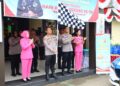 Kapolres Bartim AKBP Eddy Santoso, melepas bansos, Jumat (12/6/2026).