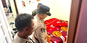 OPU (32) ditemukan meninggal dunia di dalam kamar kos, Jumat (12/6/2026). (Ist)