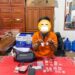 AS (28) alias Mucek (28) beserta barang bukti yang diamankan. (Ist)