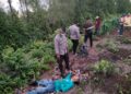 Penemuan jenazah Sutarman (51), di kebun buah naga Kelamangan, Minggu (15/6/2026).