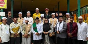 Wakil Ketua I DPRD Murung Raya, Dina Maulidah, ketika menghadiri peringatan Tahun Baru Islam 1 Muharram 1448 Hijriah yang digelar di Cagar Budaya Wisata Religi Baras Kuning, Desa Datah Kotou, Kecamatan Tanah Siang Selatan, Selasa (16/6/2026).