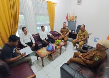 Penunjukan Kampung Bebas dari Narkoba di Kantor Kelurahan Selat Utara, Senin (15/6/2026).