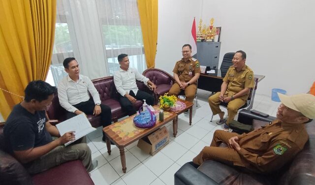 Penunjukan Kampung Bebas dari Narkoba di Kantor Kelurahan Selat Utara, Senin (15/6/2026).