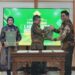 Bupati Barito Utara H. Shalahuddin, menerima dokumen LHP Keuangan Tahun Anggaran 2025 dari BPK RI di Palangka Raya, Jumat (19/6/2026).