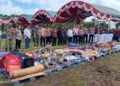 Bupati Kapuas HM. Wiyatno yang hadir dalam Apel Siaga Karhutla yang digelar PT Globalindo Agung Lestari (GAL) dan PT United Agro Indonesia (UAI) di Kecamatan Mantangai, pada Jumat (18/6/2026). (Ist)