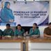 Ketua I Bidang Pembinaan Karakter Keluarga TP PKK Kabupaten Barito Timur, Ny. Rada Karuniani Garu, dalam kegiatan pembinaan program kelembagaaan dan admistrasi di Kecamatan Raren Batuah, Senin (22/6/2026).