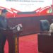 Juru Bicara Fraksi PDIP, Fredrich Dominggus Yoga, dalam rapat paripurna DPRD Murung Raya yang membahas pandangan umum fraksi-fraksi terhadap raperda usulan pemerintah daerah, Selasa (23/6/2026).